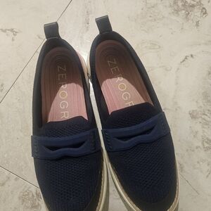 Cole Haan Navy Blue Sneakers